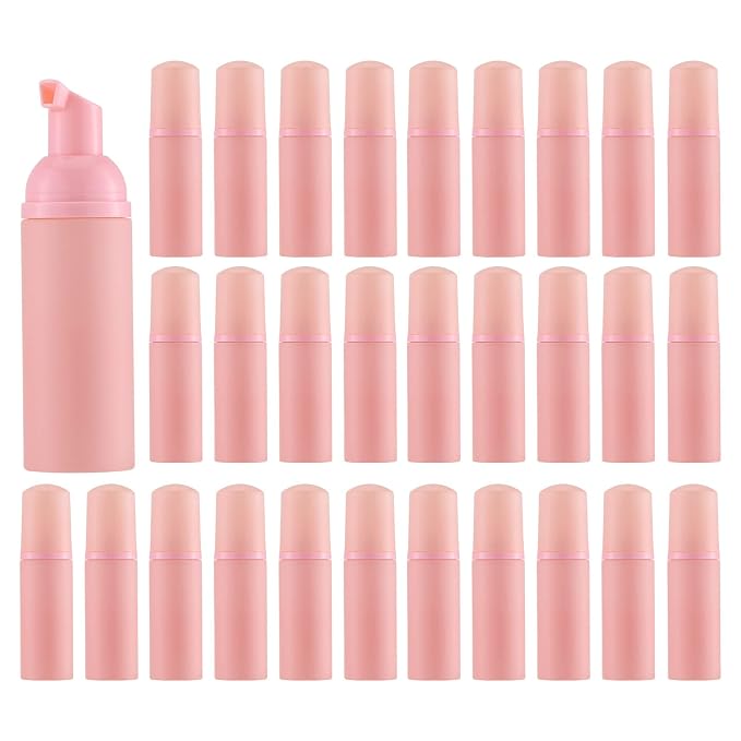 Tekson 30PCS Soap Foam Bottle, Empty Travel Foaming Lash Shampoo by Tekson