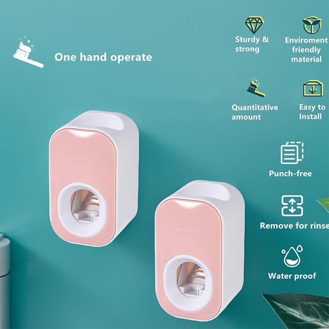 Automatic Toothpaste Dispenser Wall Mounted - Image 2