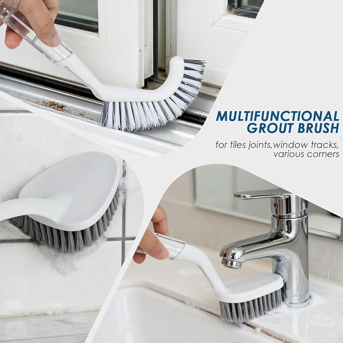 3 Pack Heavy Duty Bathroom Scrub Brush - Image 6