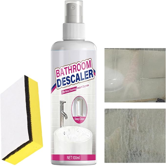 Powerful Foam Cleaner, Bathroom Descaler Agent, 100ml Stain Remover - Image 9