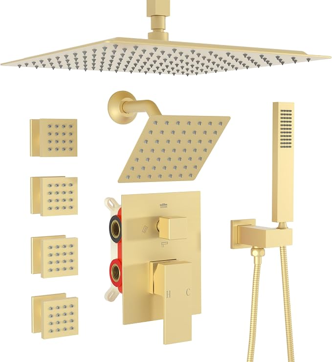 Enga Dual Shower Head Shower System by Enga