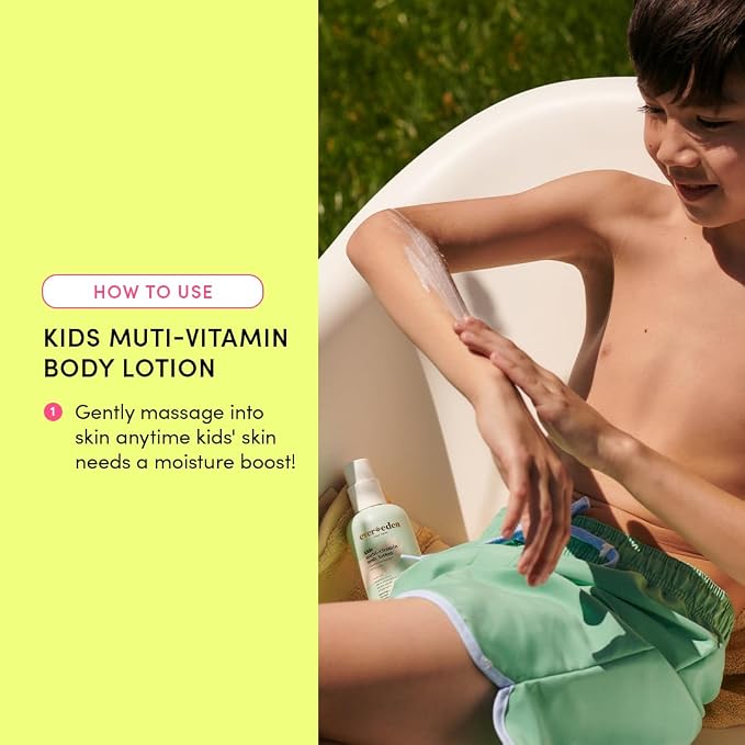 Evereden Kids Multi-Vitamin Body Lotion: Gentle & Non-Toxic Moisturizing Lotion - Image 5