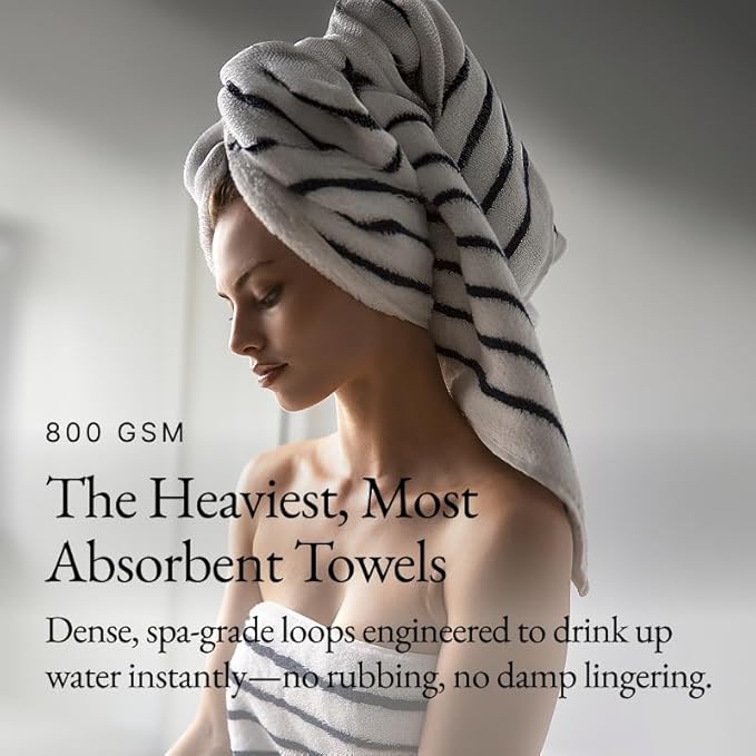Italic Ultraplush 100% Australian Cotton Bath Sheets - Image 5