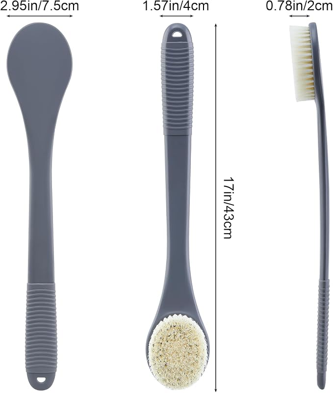 Back Scrubber for Shower, Shower Body Brush for Cleaning - Image 4