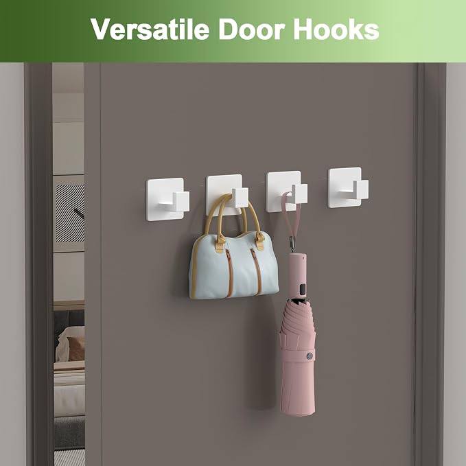 Adhesive Shower Hooks, Towel Hooks - Image 6