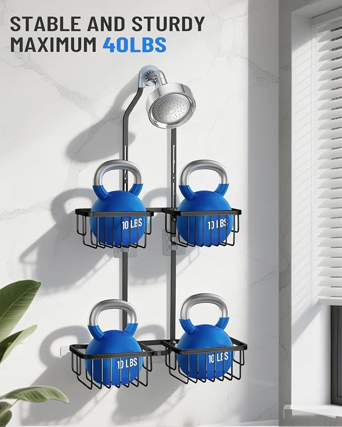 Adjustable Shower Caddy Hanging - Image 7