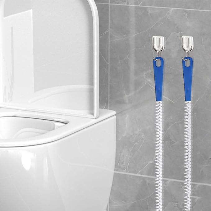 Adove Drain Cleaning Brush 2pack, Long Drain Clog Remover Tool 23.6inch - Image 6