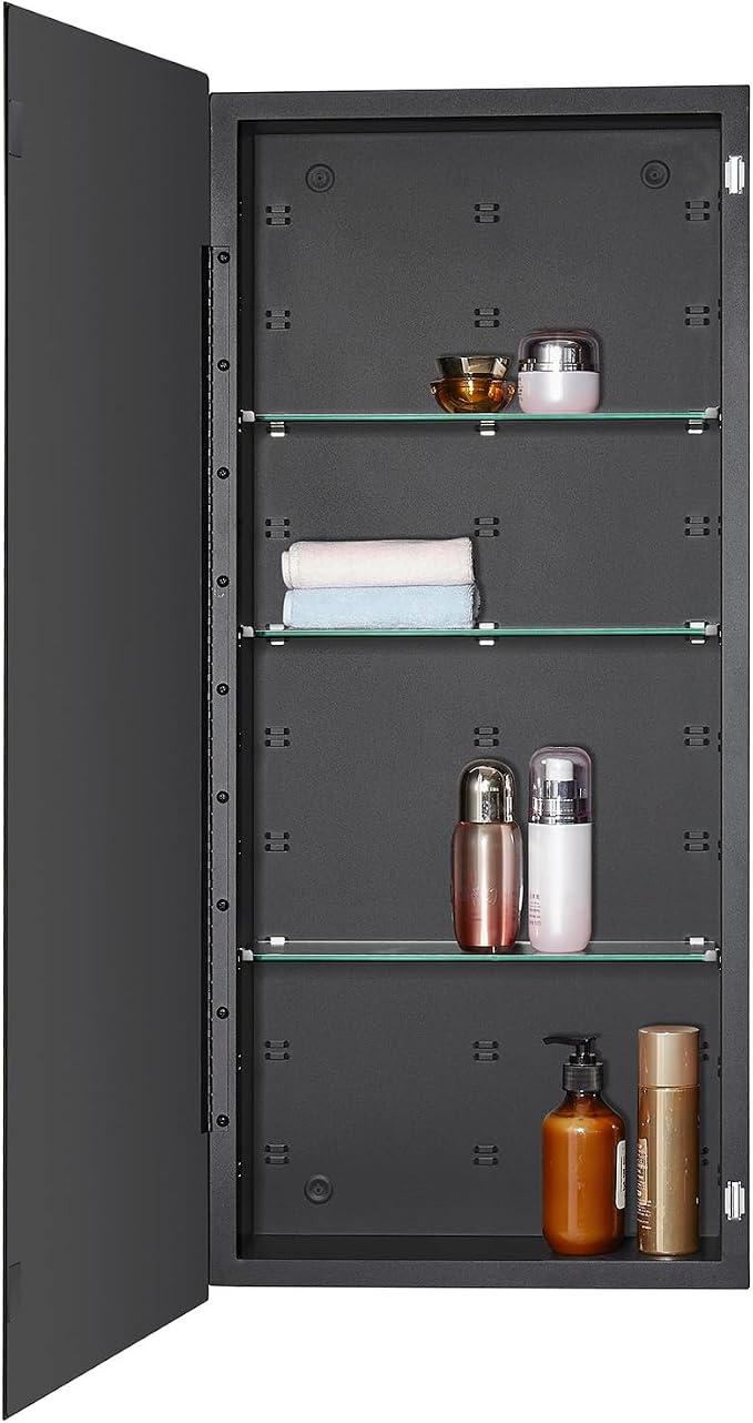 Black Bathroom Medicine Cabinet - Image 4