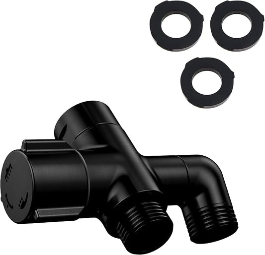 Metal 123 Way Shower Arm Diverter Valve by Home