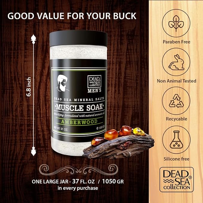 Dead Sea Collection Bath Salts for Men - Image 3