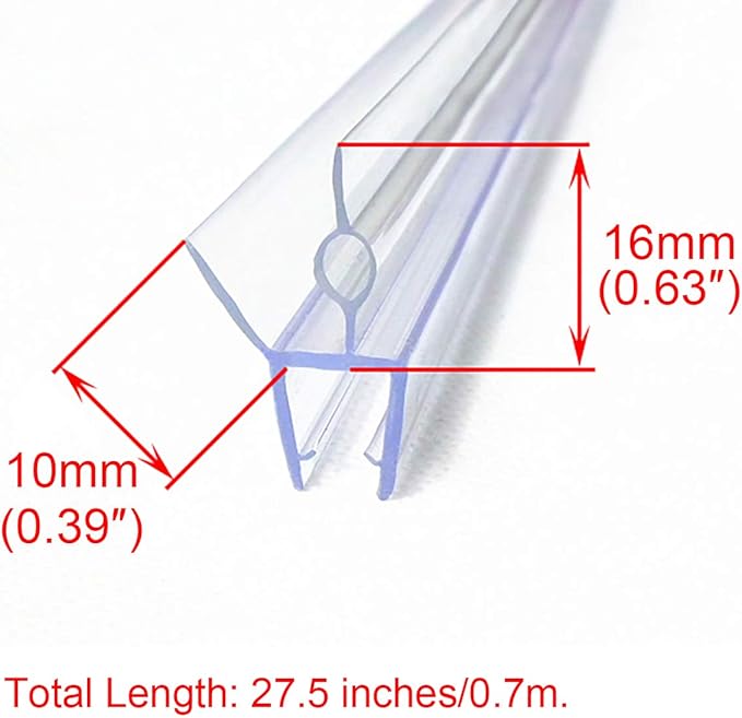 Frameless Shower Door Bottom Seal - Image 3