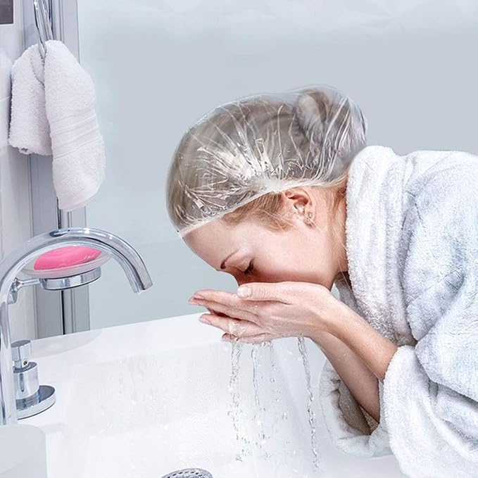 Aquior Shower Cap Disposable, Hotel and Hair Solon, Travel Spa, Home Use… - Image 7