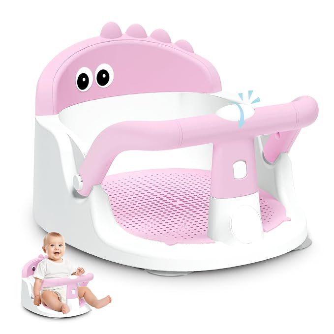 Baby Bath Seat for Babies 6 Months & Up Sitting Up, Non-Slip Baby Bath Chair by Unknown