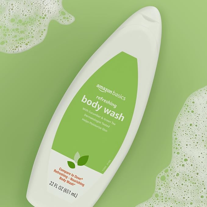 Amazon Basics Body Wash for Refreshing Skin, 22 fl oz - Image 6