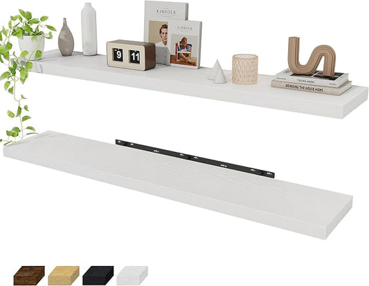 Fun Memories 55 Inch Floating Shelves by FunMemories