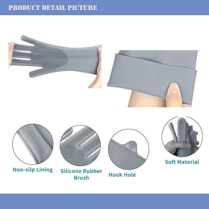 Pet Grooming Gloves - Image 5