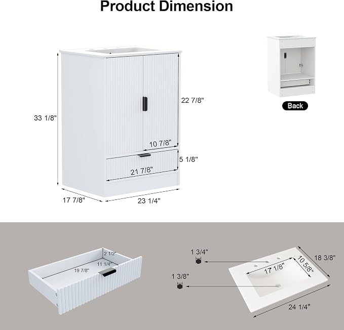 Freestanding Bathroom Vanity - Image 2