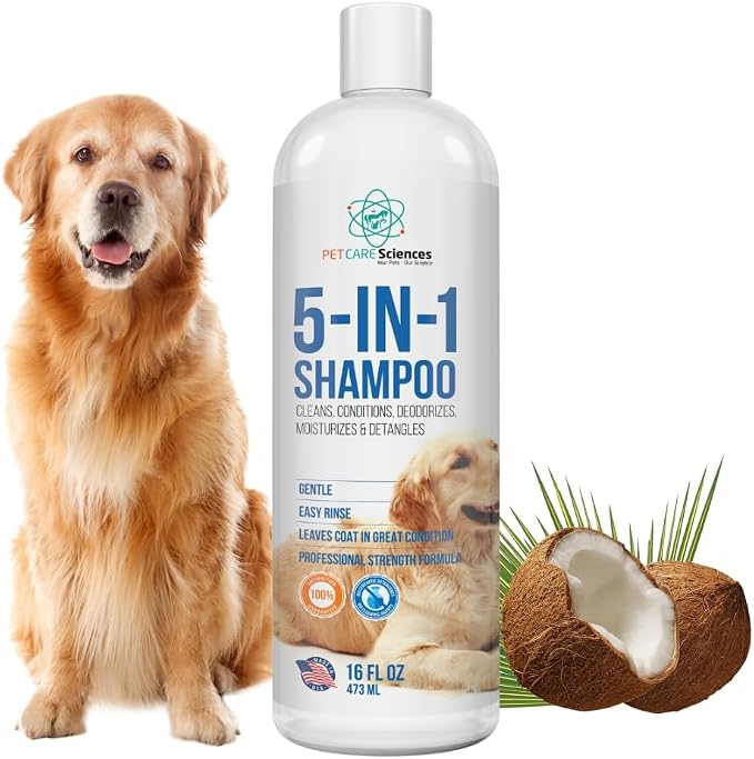 16 floz 5 in 1 Dog Shampoo for Itchy Skin by PETCARESciences