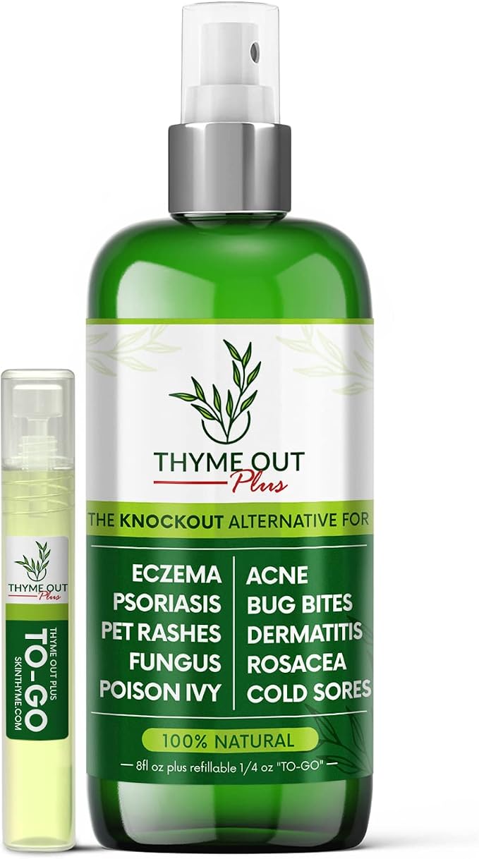 Plus Eczema Treatment, Psoriasis Treatment Treats Acne, Dermatitis, Cold Sores by ThymeOut