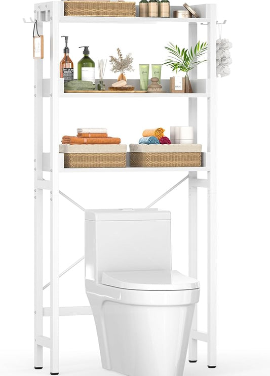 Ecoprsio Over-The-Toilet Storage Rack, 3-Tier Bathroom Organizer Shelf Over by Ecoprsio