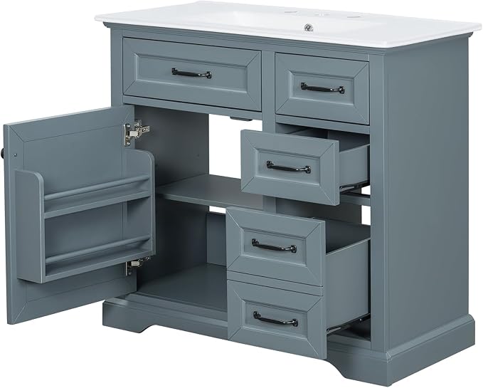 Linique 36" Bathroom Vanity - Image 9