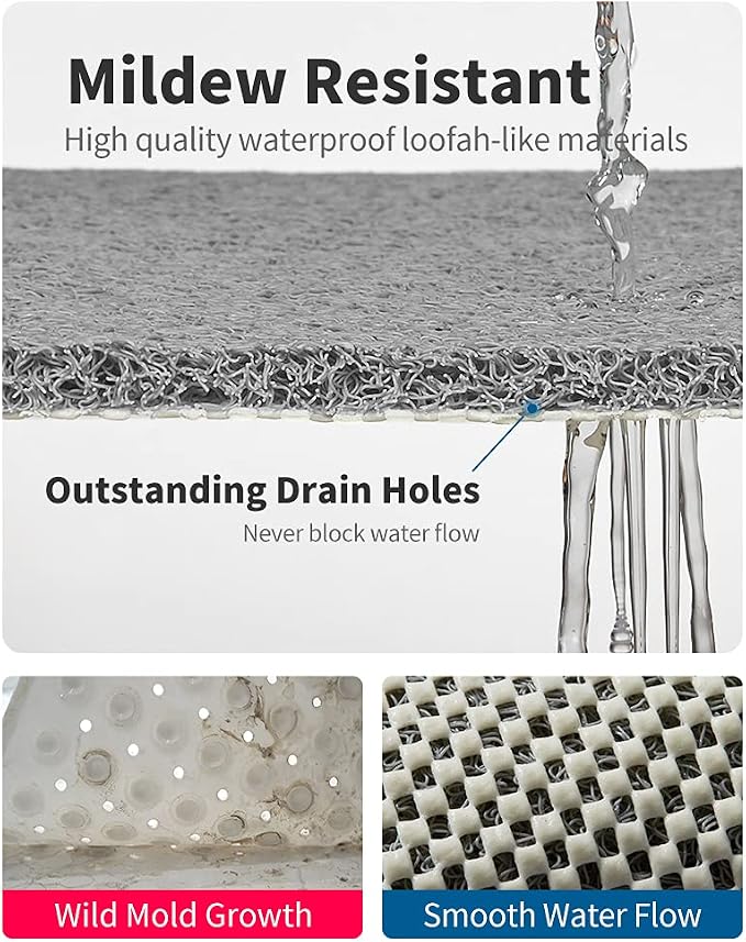 Non Slip Shower Mat, Comfortable Bath mat - Image 4