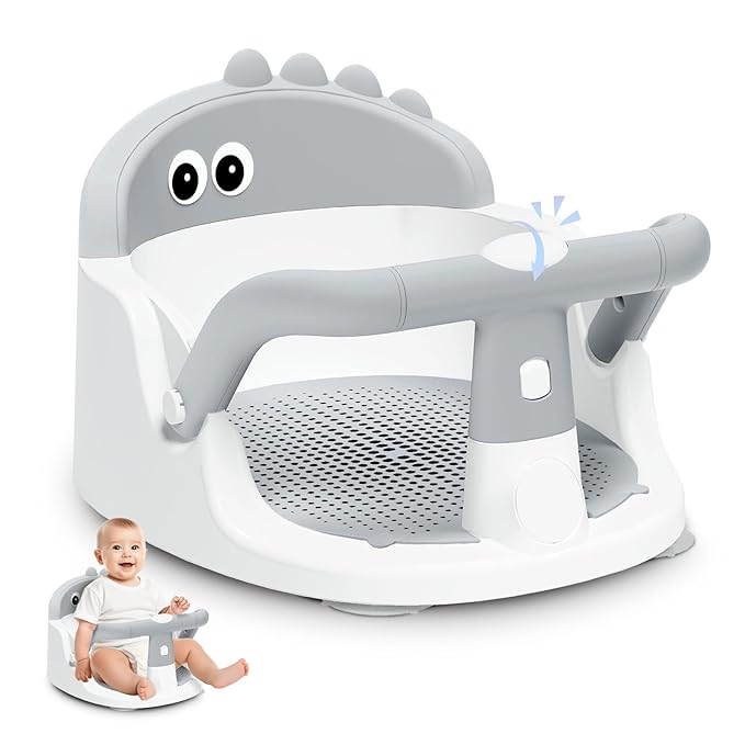 Baby Bath Seat for Babies 6 Months & Up Sitting Up, Non-Slip Baby Bath Chair by Unknown