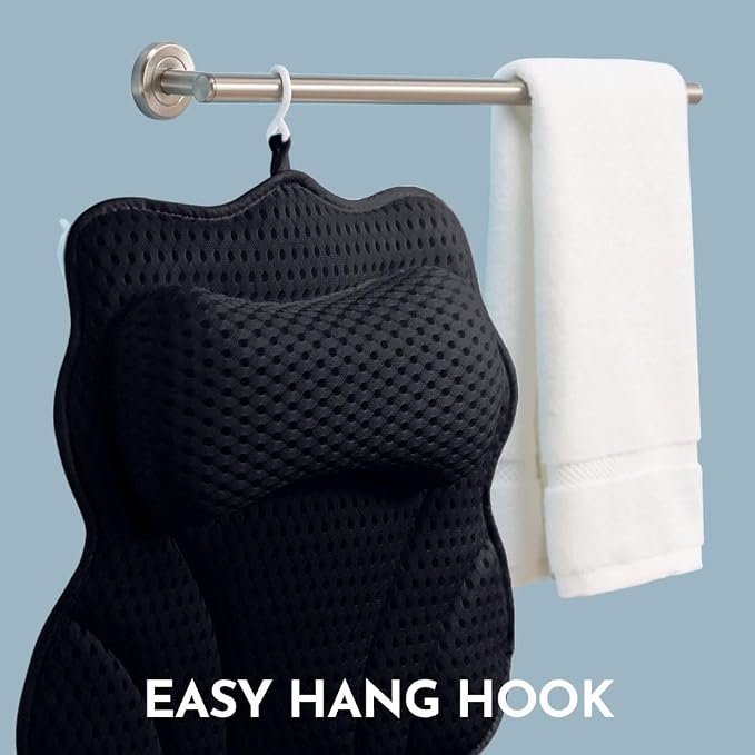 WONDERfoam Thick Padded Ergonomic Bath Pillow - Image 9