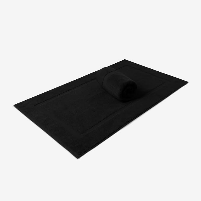 SALBAKOS 100% Turkish Cotton Bath Mat Set 2-Piece by SALBAKOS