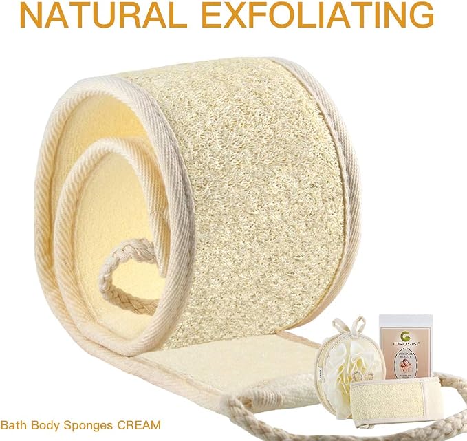 Mesh Pouf Body Sponge Set - Image 7