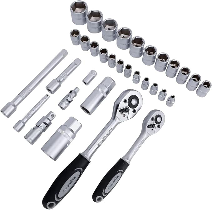 Amazon Basics 65-Piece General Household Home Repair and Mechanic's Hand Tool - Image 3