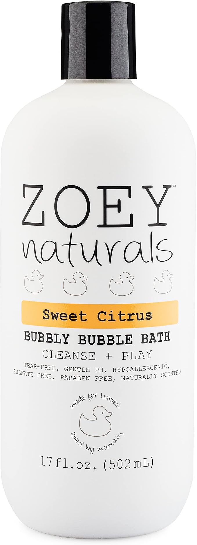 Zoey Naturals - Sweet Citrus Bubble Bath by AbsolutelyNatural