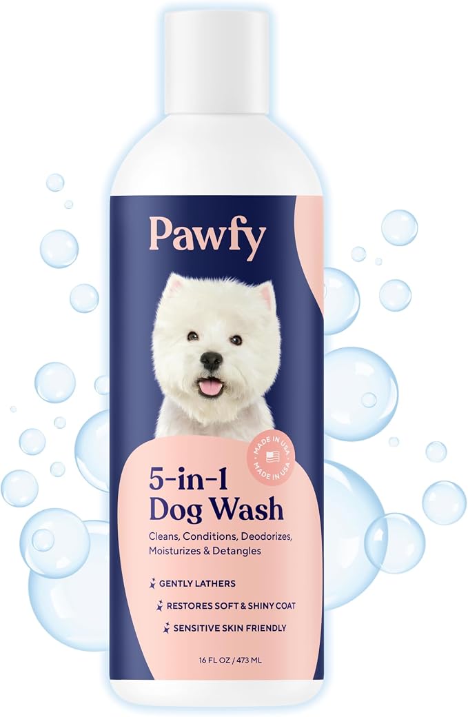 Pawfy Dog Shampoo and Conditioner by Pawfy