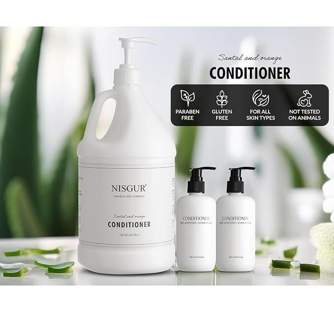 Gallon Shampoo Conditioner and Body Wash Refillable Set - Image 8