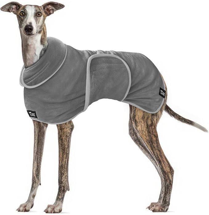 Tuff Pupper Fast Drying Dog Bath Robe | 800 GSM Plush Dog Towel by TuffPupper