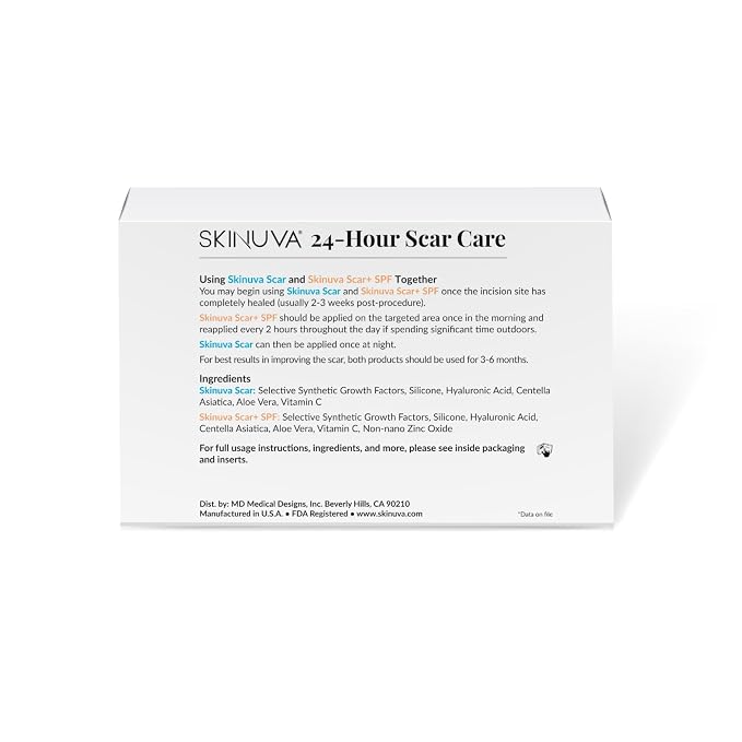 Skinuva® 24 Hour Care Kit: Next Generation Scar & Next Generation Scar+ SPF 30 - Image 3