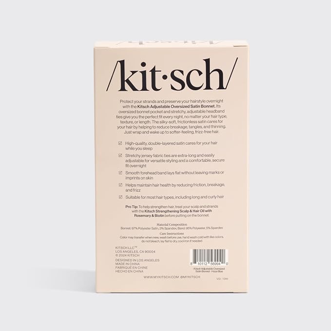 Kitsch XL Satin Bonnet for Sleeping - Image 8