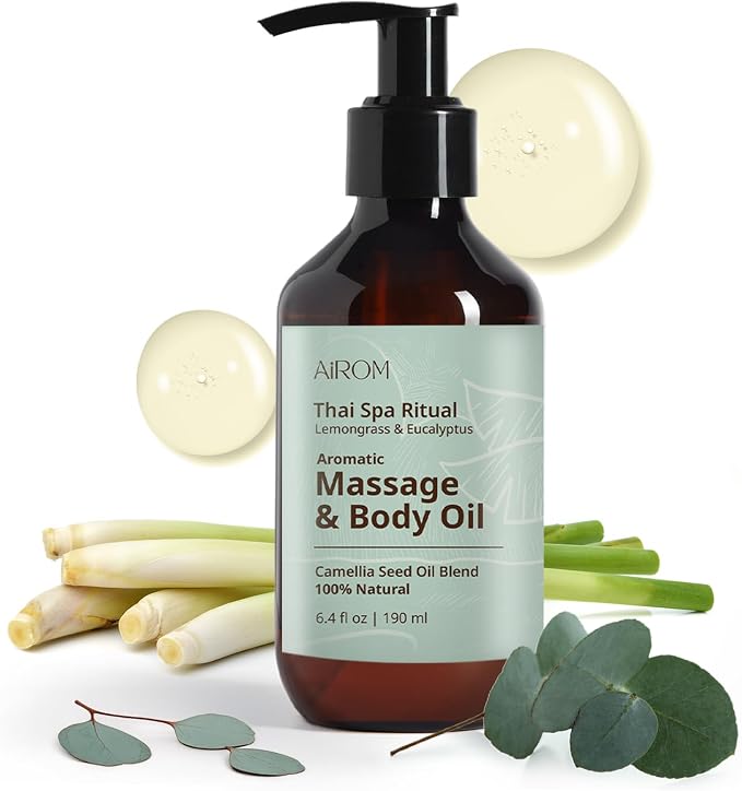AiROM Lemongrass & Eucalyptus Massage Oil by AiROM