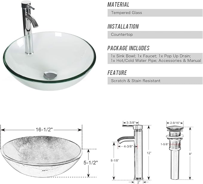 eclife 48" Modern Bathroom Vanity Sink Combo Freestanding Cabinet - Image 2