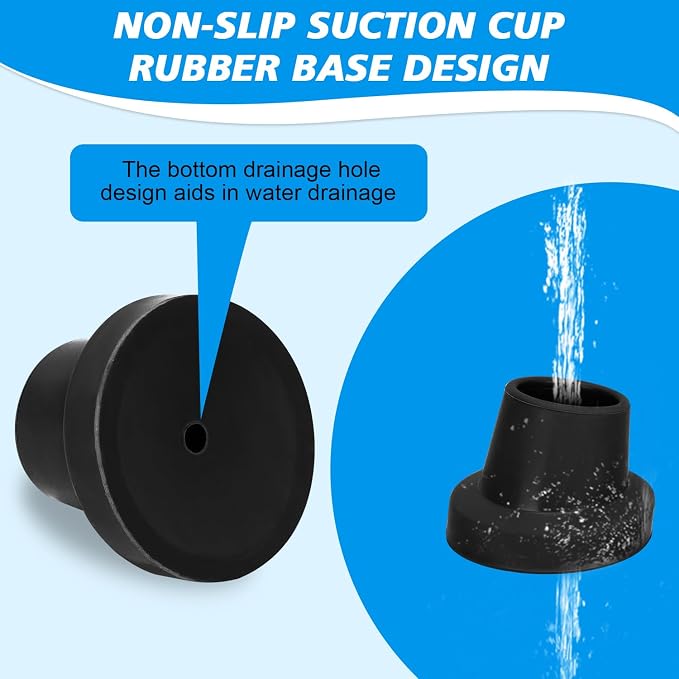 Supregear Shower Chair Leg Caps - Image 3