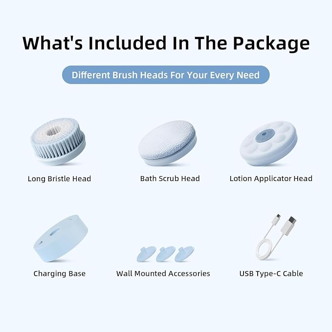 Electric Body Brush Back Scrubber - Image 6