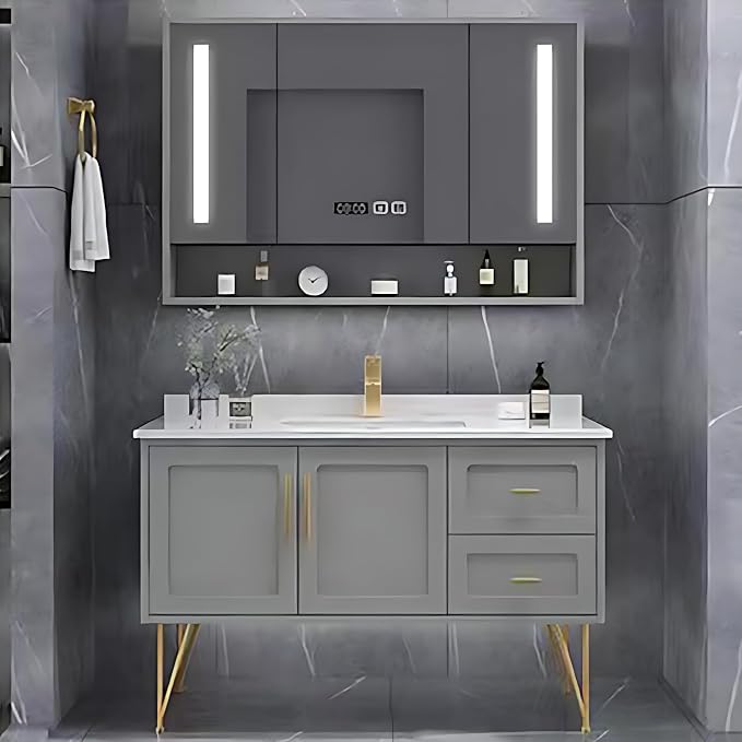 Modern 40" Bathroom Vanity by Genpai