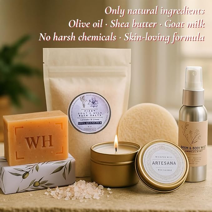 WHISPER HILL End-of-Year Gift Box – Ready to Give Spa Gift Set - Image 4