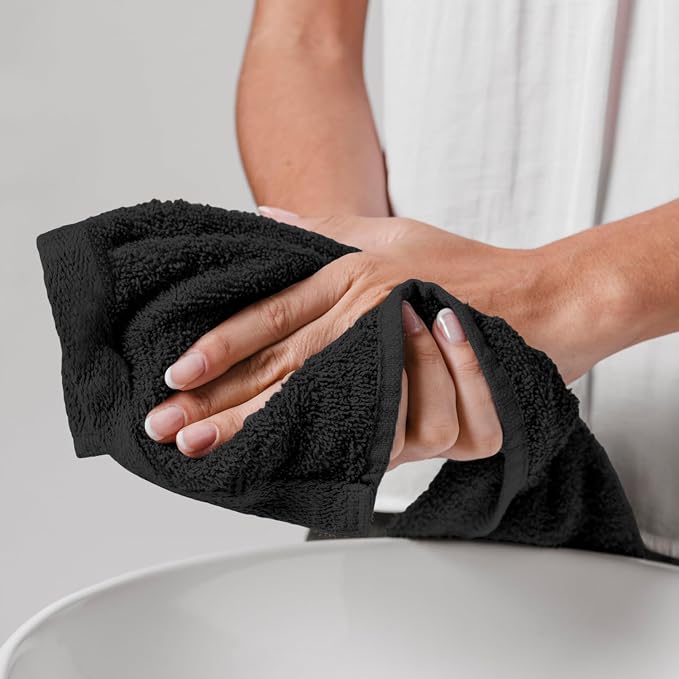 50 PK Saloon Towel Black - Image 6
