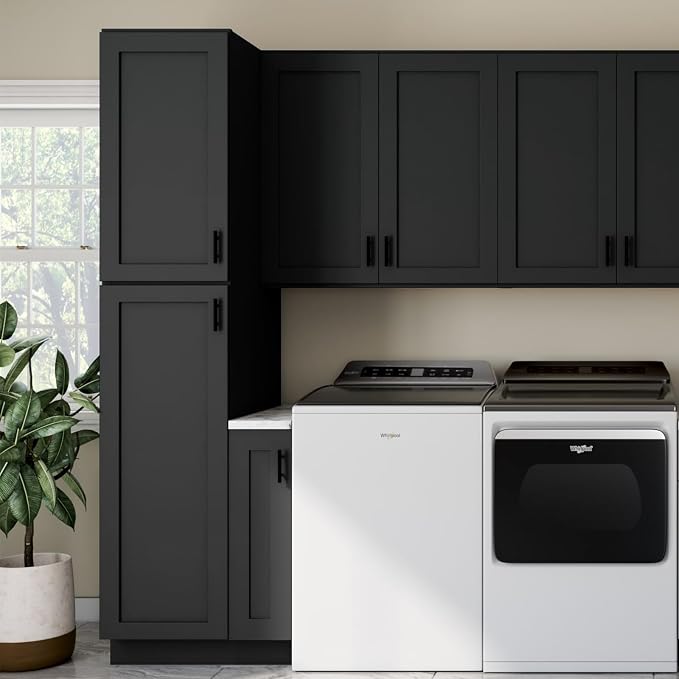 Storage Cabinet, 2 Soft Close Doors, 5 Adjustable Shelves, 2 Portion, - Image 2