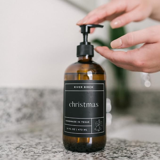 River Birch Christmas Scented Natural Hand Soap - Image 4