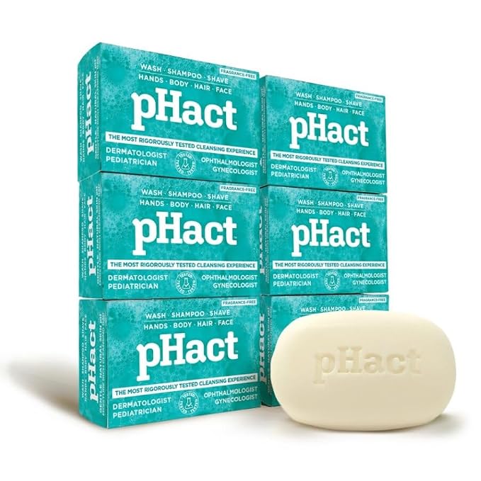 ANDREW LESSMAN pHact Moisture-Rich, Soap-Free Cleansing Bar. Natural Skin pH. - Image 2