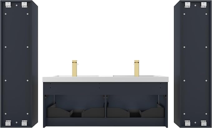 Blossom 48 Inch Double Sink Bathroom Vanity - Image 9