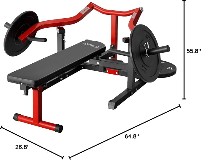 GMWD Chest Press Machine, 1050LBS Bench Press Machine - Image 8
