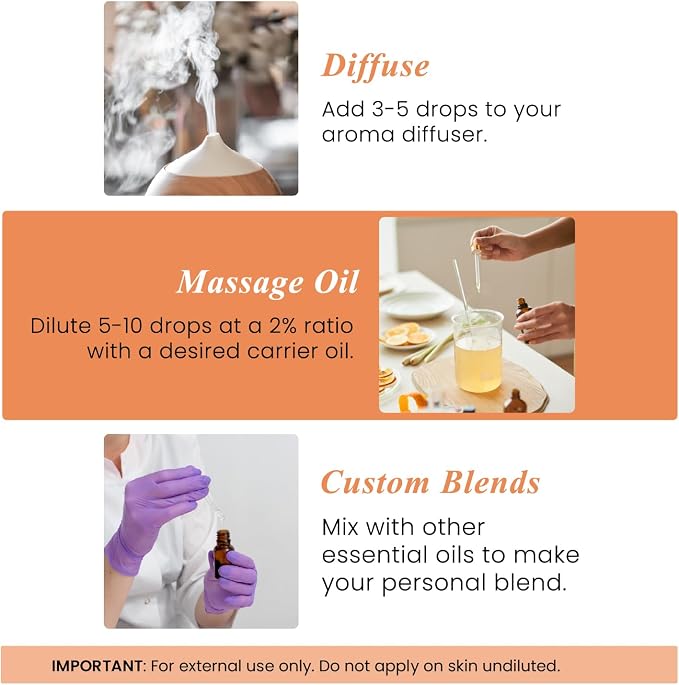 Handcraft Blends Tangerine Essential Oil – Huge 4 Fl Oz – 100% Pure and Natural - Image 5